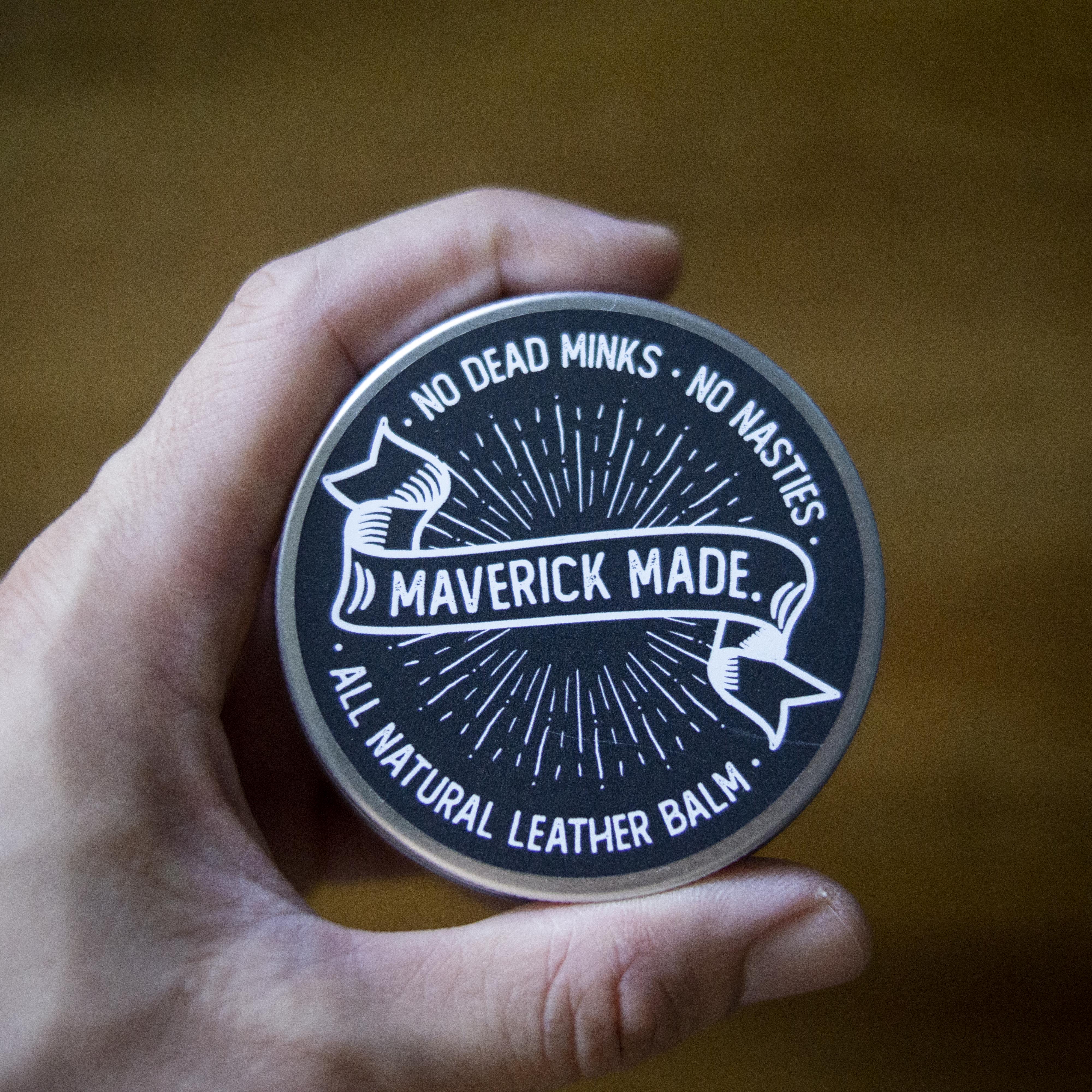 Maverick  Leather wax and leather cream for the best care