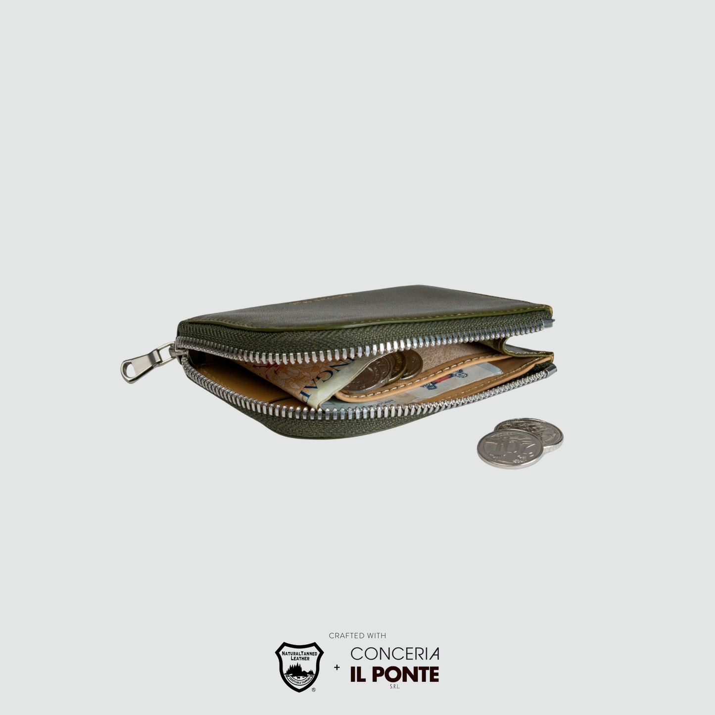The Keystone Wallet - Olive