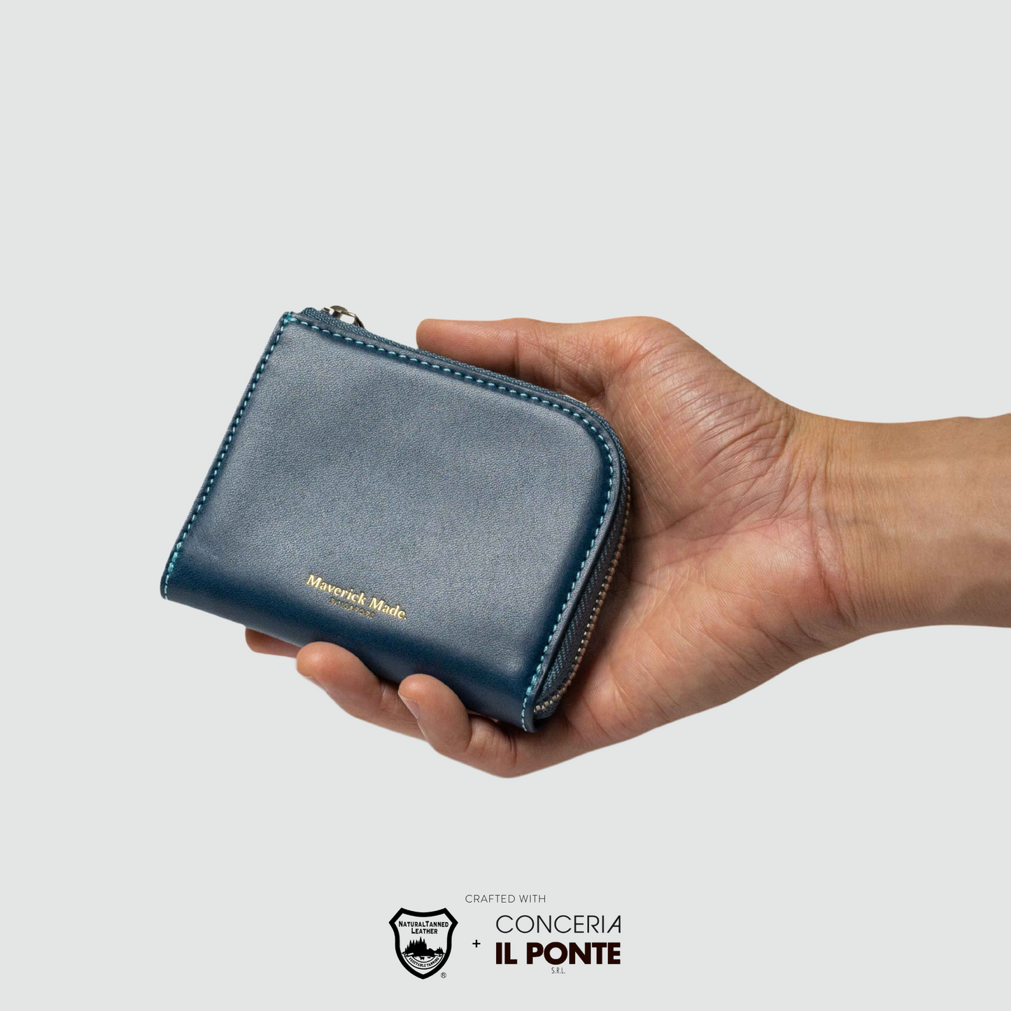 The Keystone Wallet - Blue