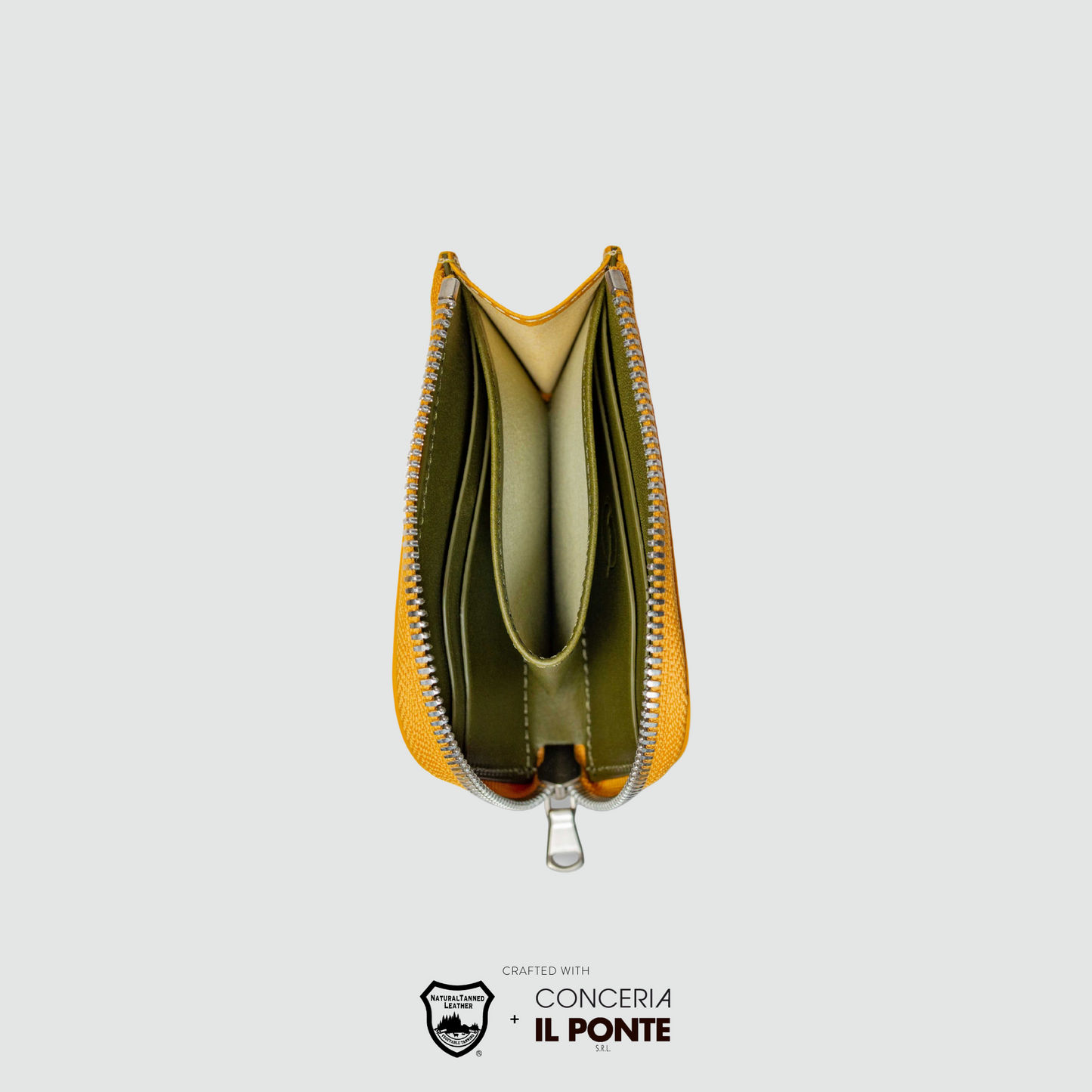 The Keystone Wallet - Mustard