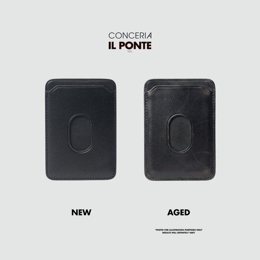 The Elfin Magnetic Card Holder - Black