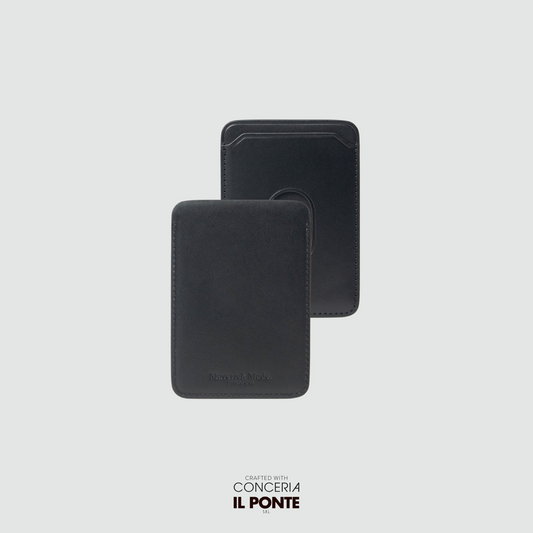 The Elfin Magnetic Card Holder - Black