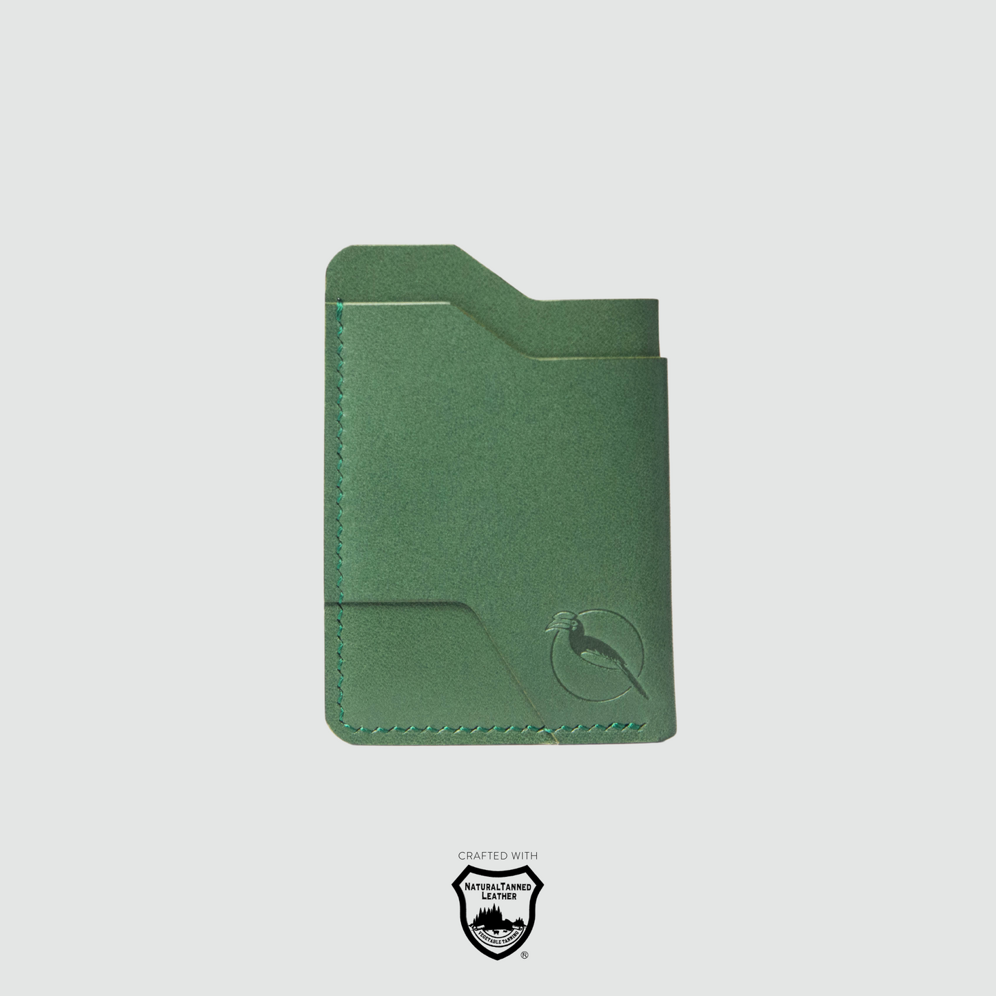 The "Mono" Innocent Cardholder - Emerald