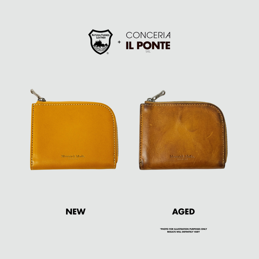 The Keystone Wallet - Mustard