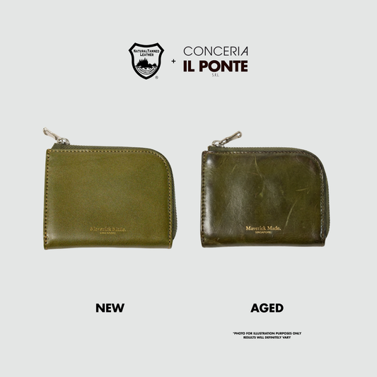 The Keystone Wallet - Olive