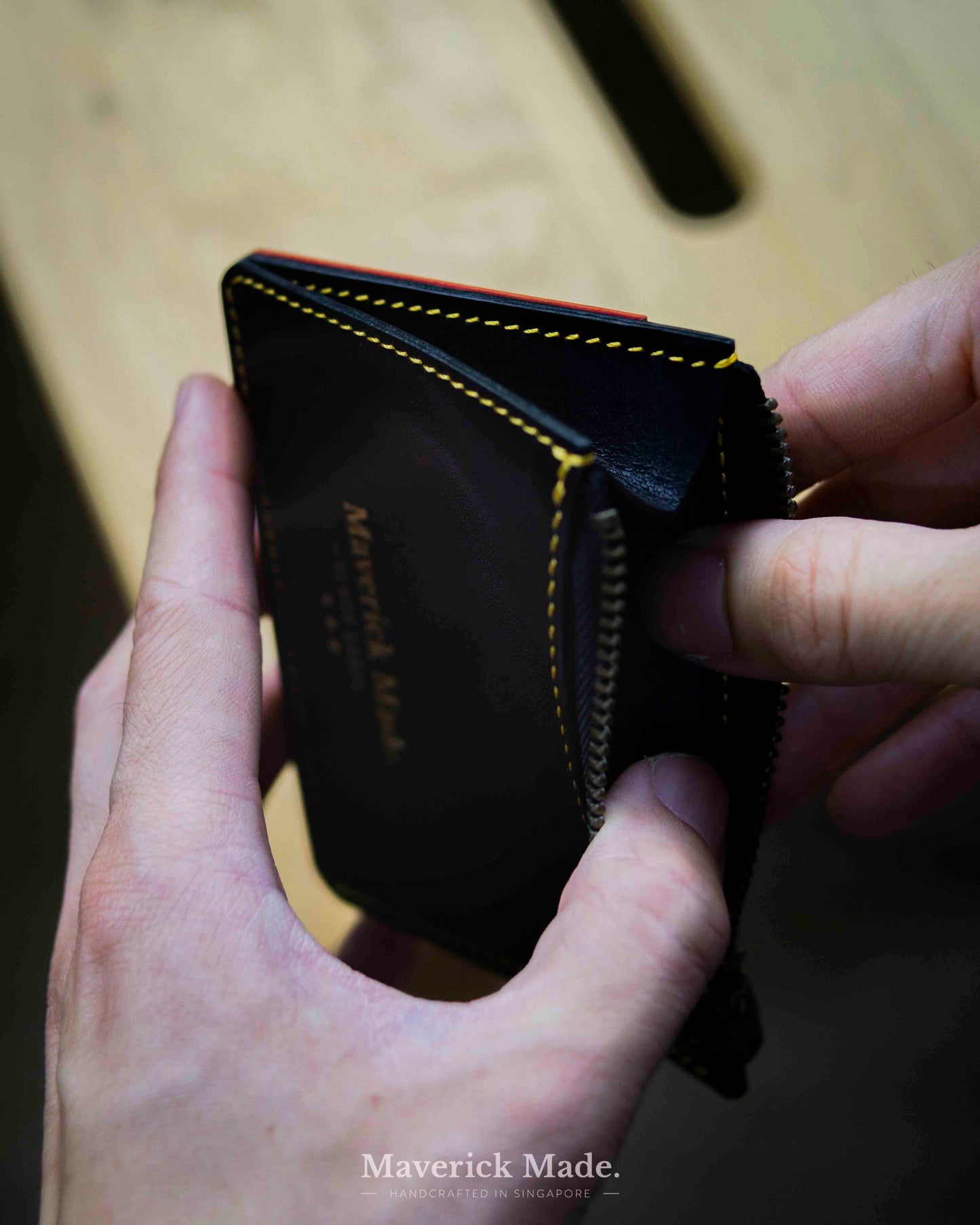 The Dewberry Zipper Wallet