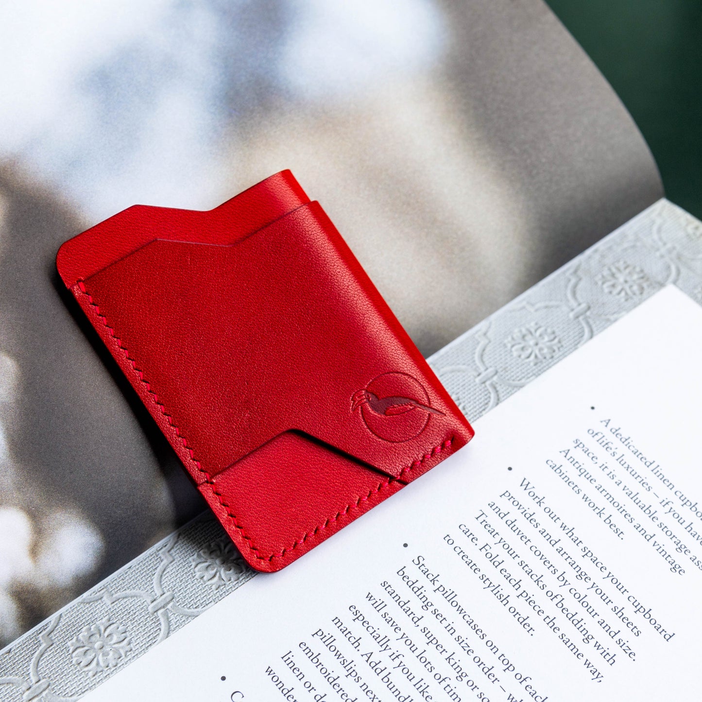 The "Mono" Innocent Cardholder - Indigo
