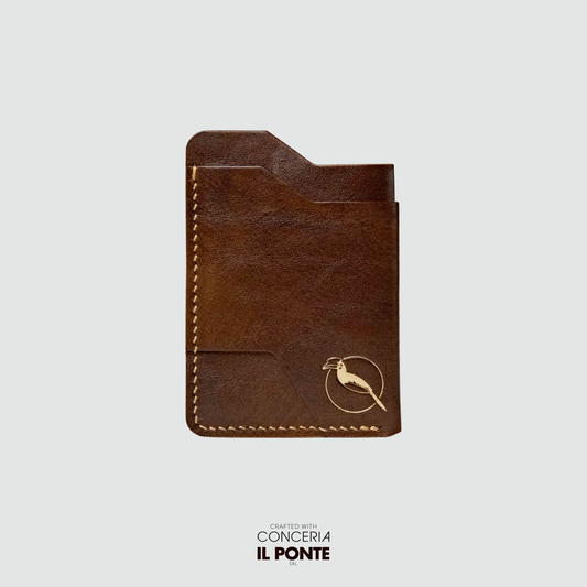 The "Mono" Innocent Cardholder - Avancorpi Brown