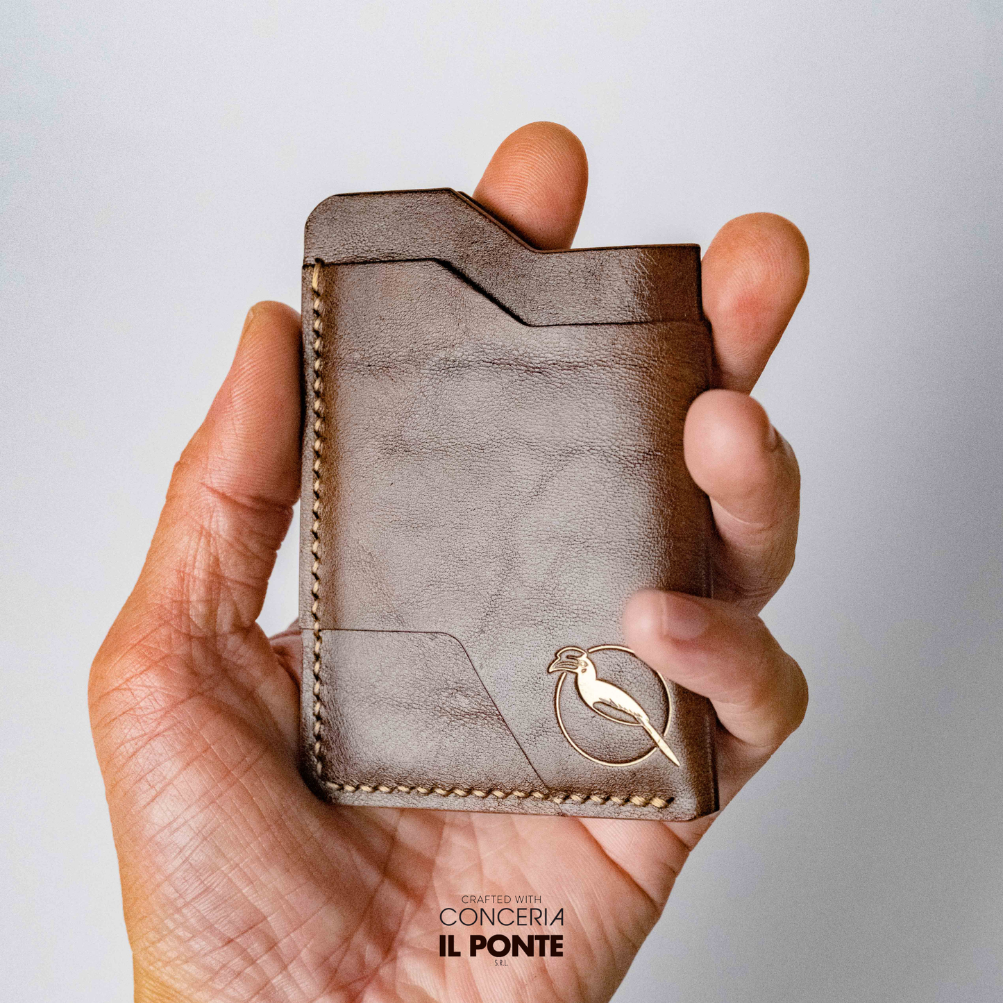 The "Mono" Innocent Cardholder - Avancorpi Brown