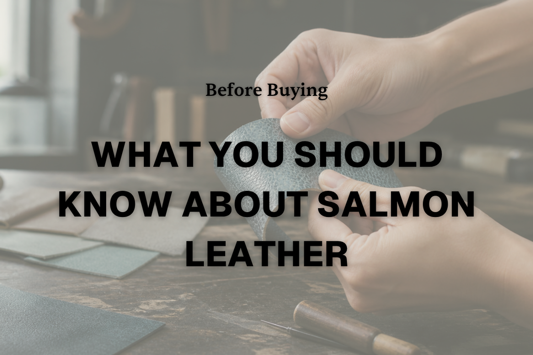 What You Should Know About Salmon Leather Before Buying