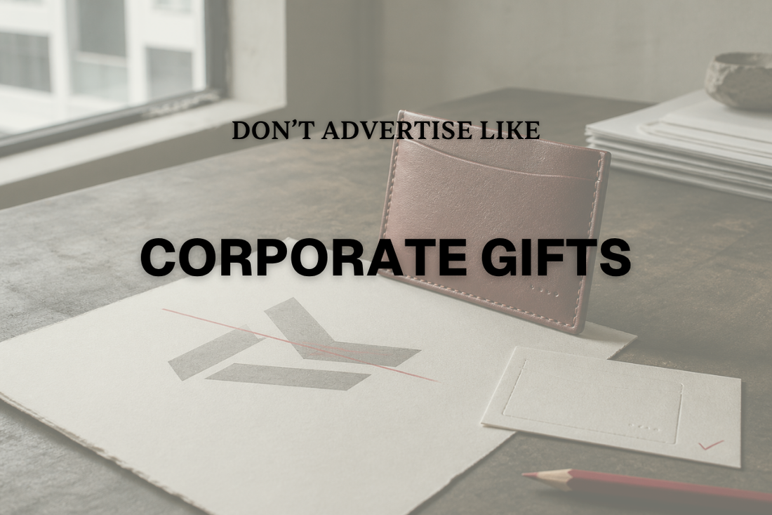 How to Choose Corporate Gifts That Do Not Feel Like Advertising