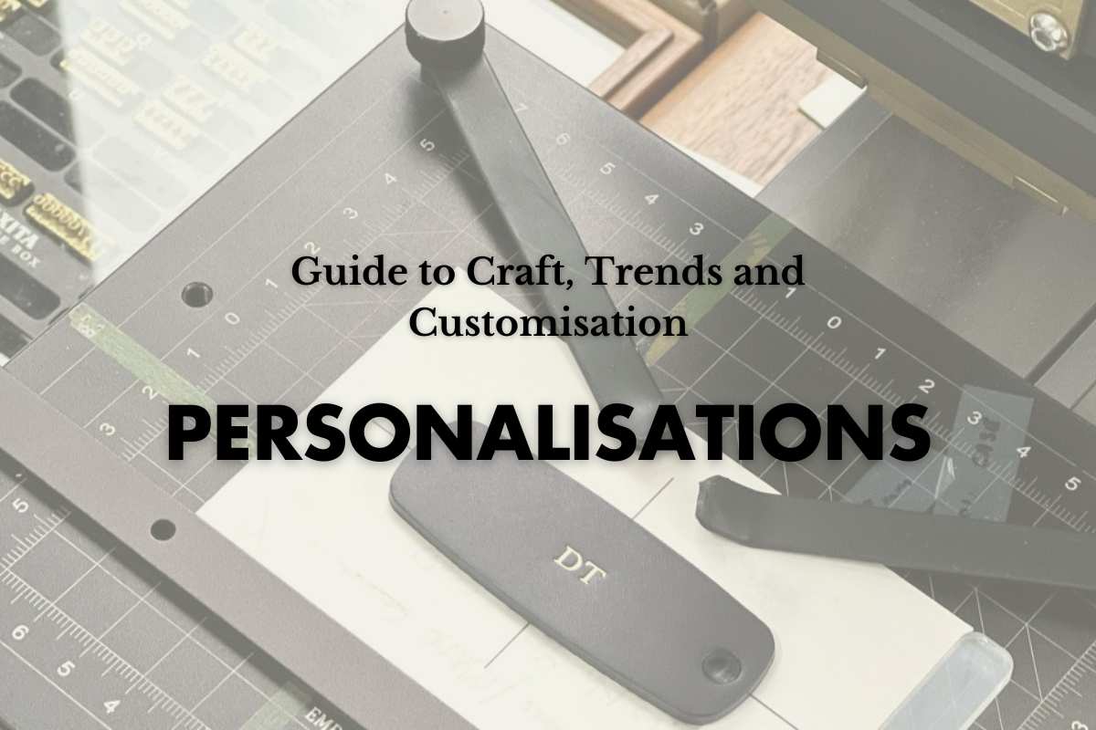 Personalised Leather Goods | Guide to Craft, Trends and Customisation ...