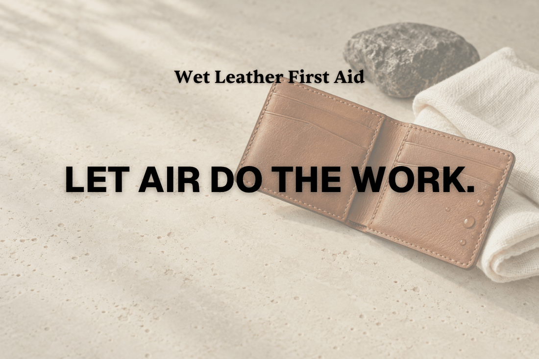 wet leather first aid