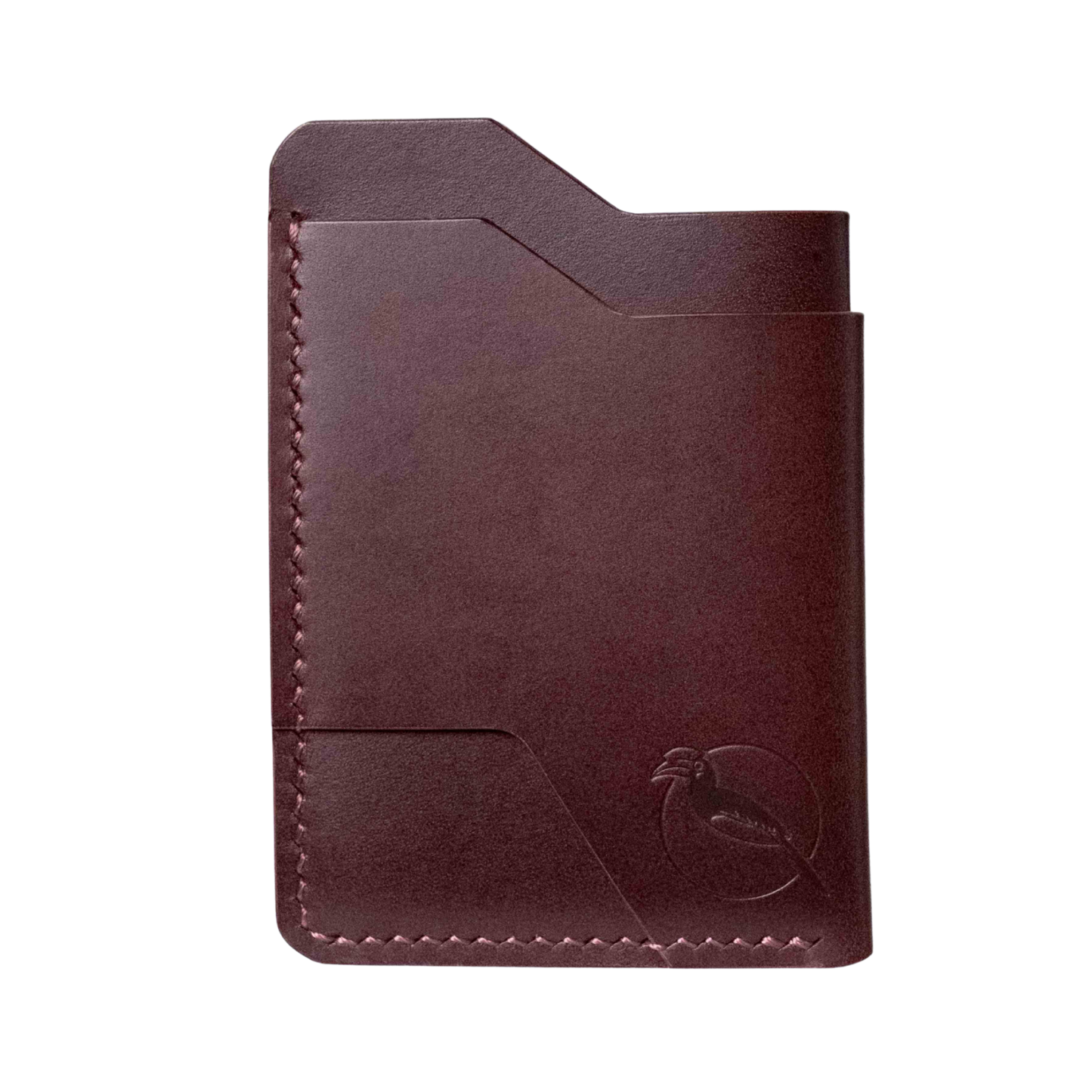 The "Mono" Innocent Cardholder - Burgundy