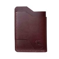 The "Mono" Innocent Cardholder - Burgundy