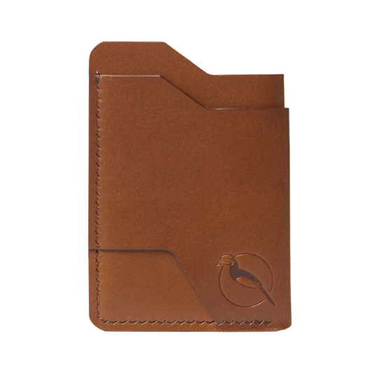 The "Mono" Innocent Cardholder - Chocolate