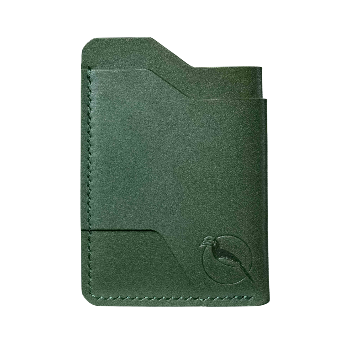 The "Mono" Innocent Cardholder - Emerald
