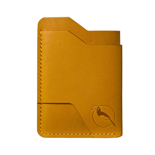 The "Mono" Innocent Cardholder - Mustard