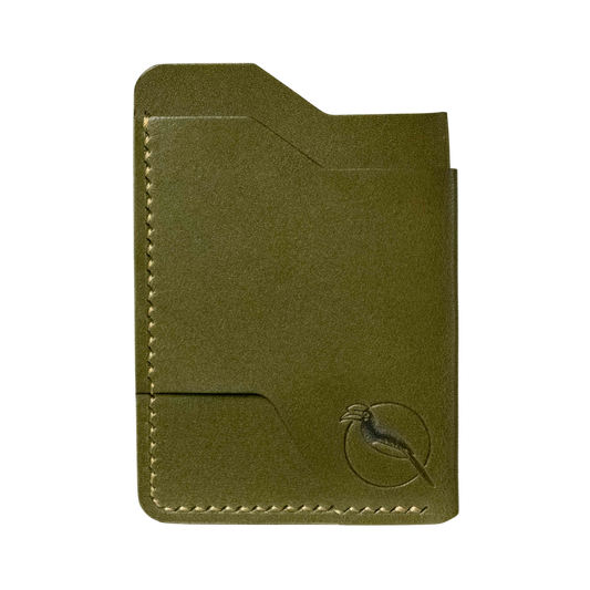 The "Mono" Innocent Cardholder - Olive