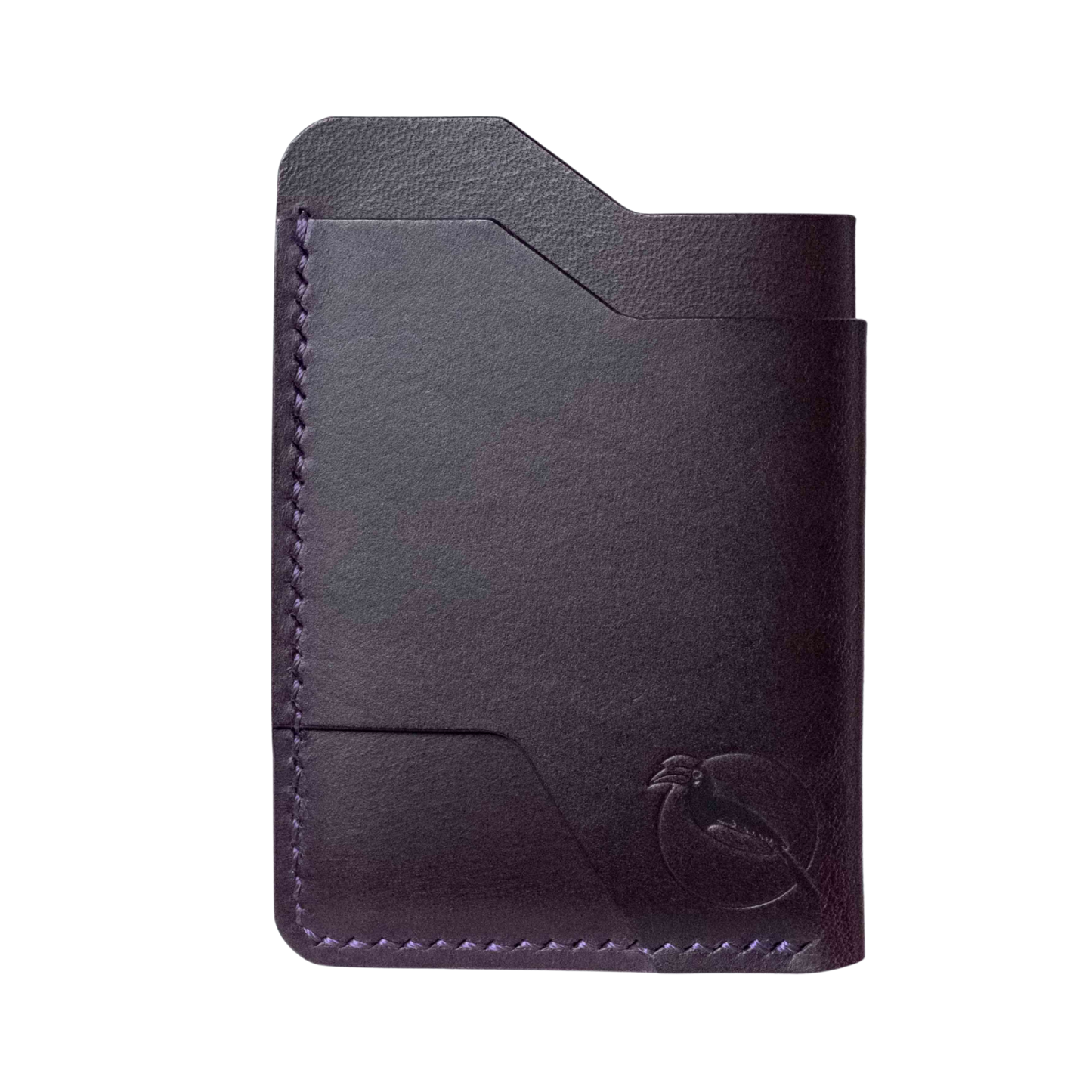 The "Mono" Innocent Cardholder - Plum