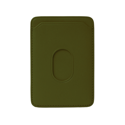 The Elfin Magnetic Card Holder - Olive