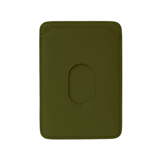 The Elfin Magnetic Card Holder - Olive
