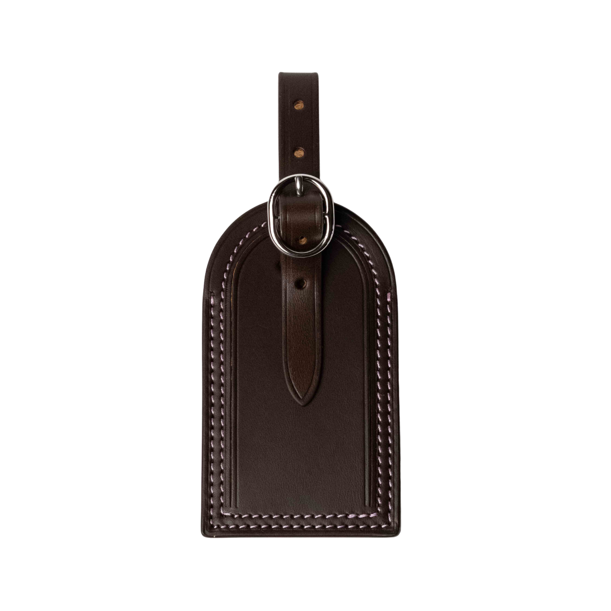 The Waymark Luggage Tag - Deep Plum