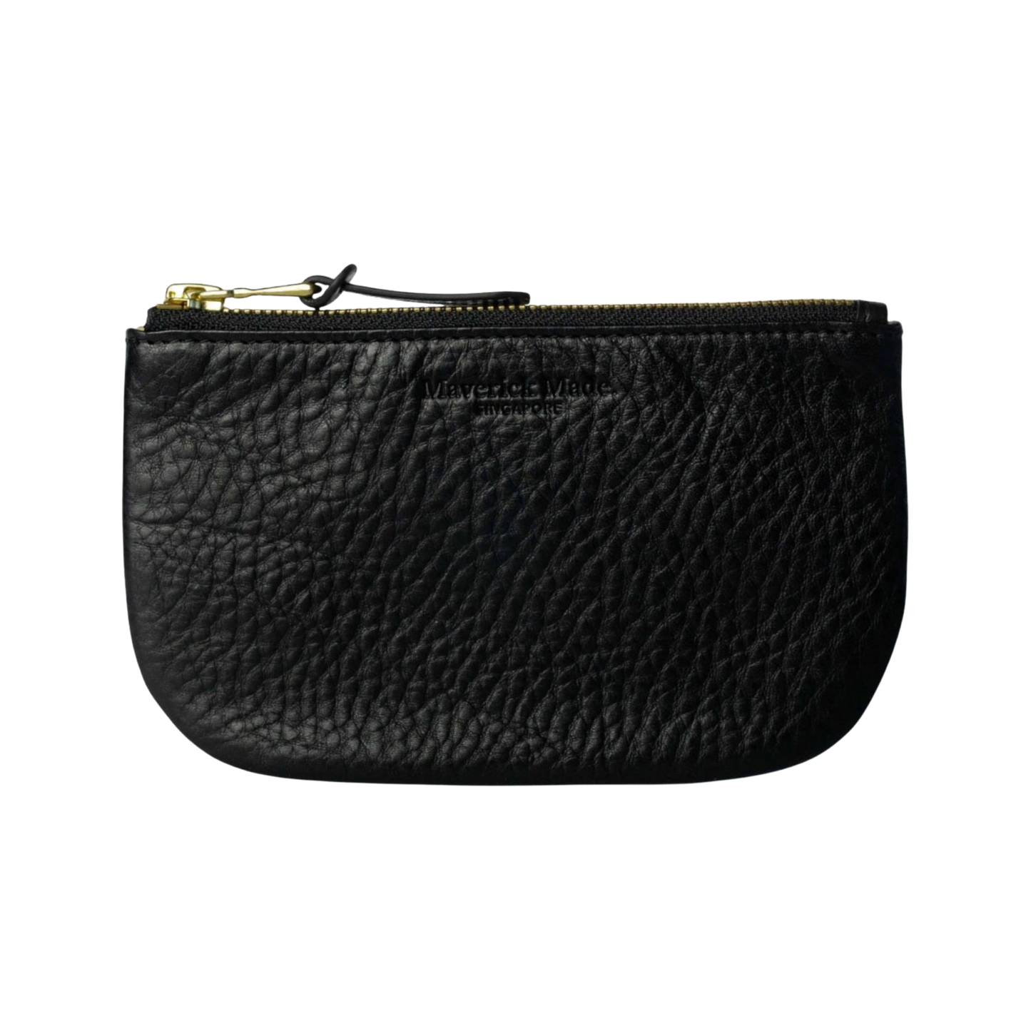 The Juniper Zipper Pouch - Black