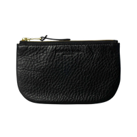The Juniper Zipper Pouch - Black