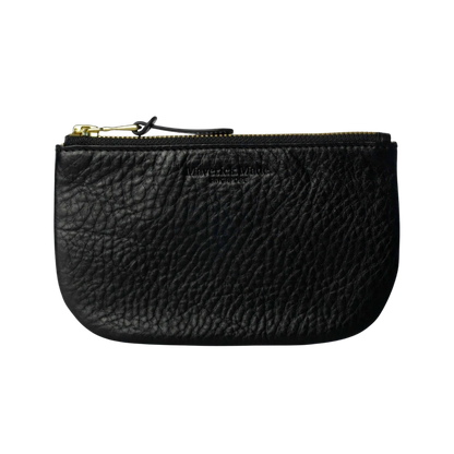 The Juniper Zipper Pouch - Black