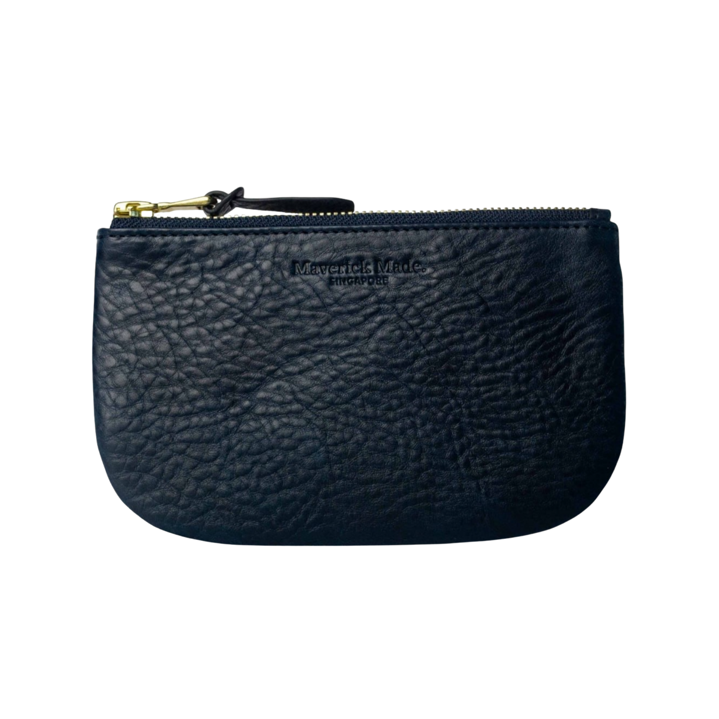 The Juniper Zipper Pouch - Indigo