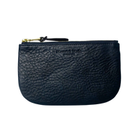 The Juniper Zipper Pouch - Indigo