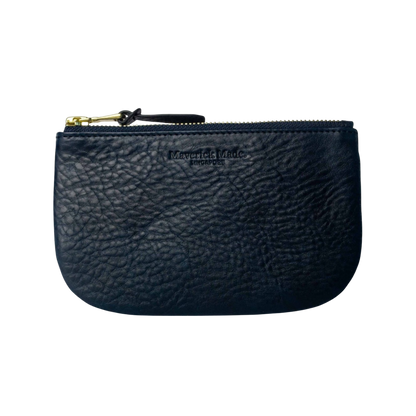 The Juniper Zipper Pouch - Indigo