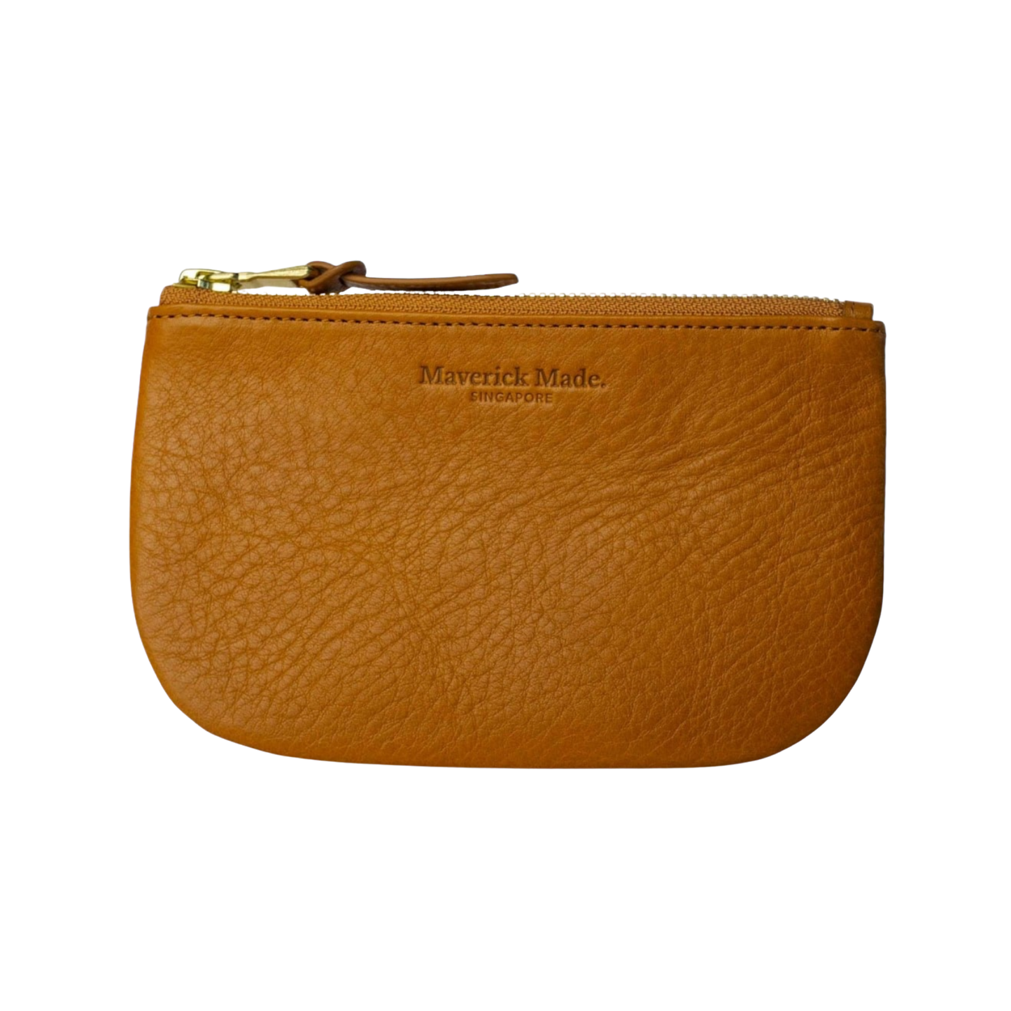 The Juniper Zipper Pouch - Tan
