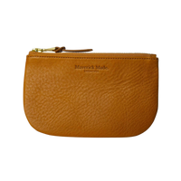 The Juniper Zipper Pouch - Tan