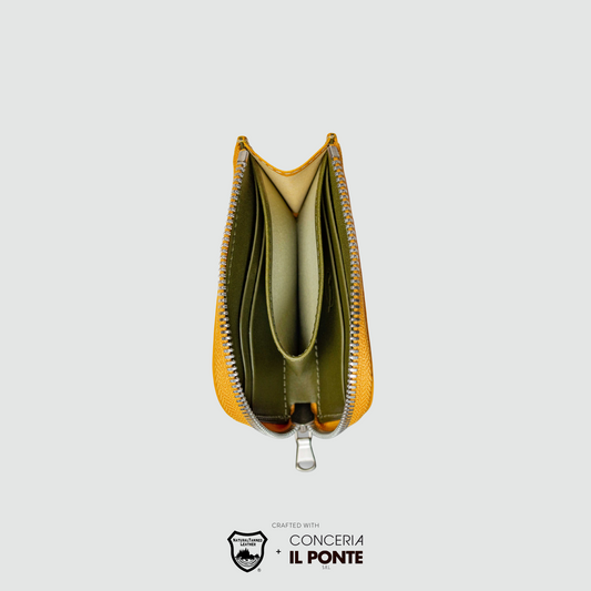 The Keystone Wallet - Mustard