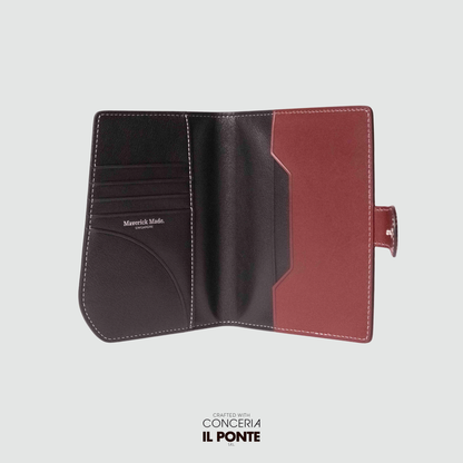 The Wayfinder Passport Holder - Burgundy