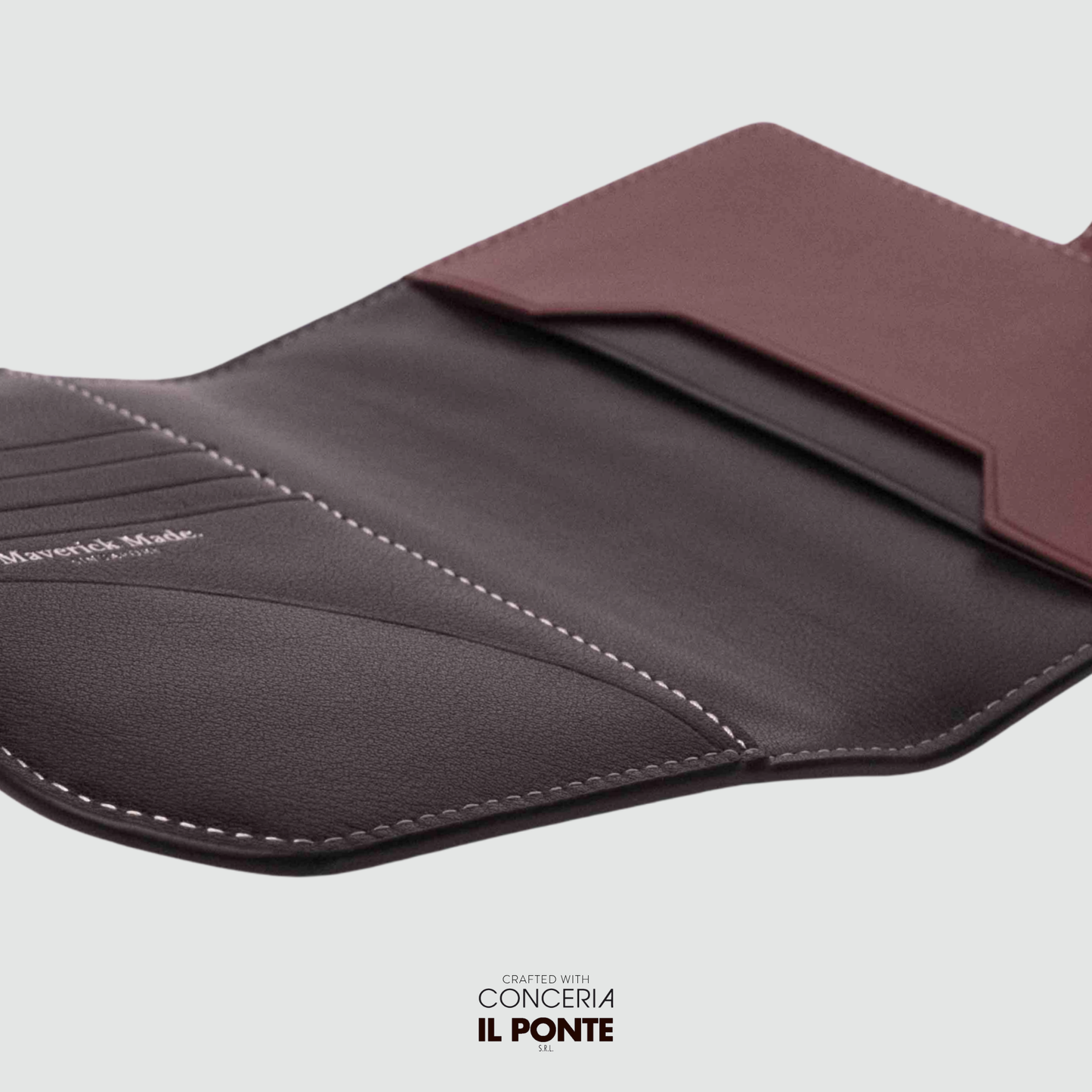The Wayfinder Passport Holder - Burgundy