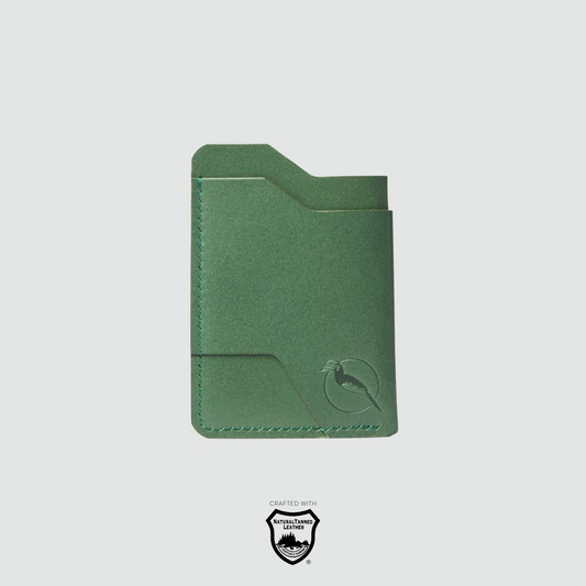 The "Mono" Innocent Cardholder - Emerald