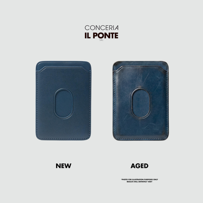 The Elfin Magnetic Card Holder - Indigo