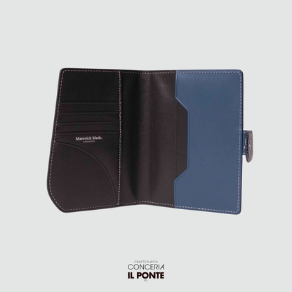 The Wayfinder Passport Holder - Blue