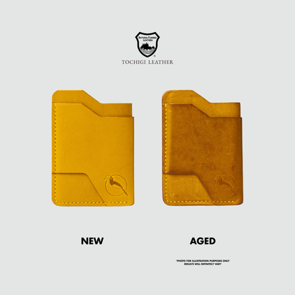 The "Mono" Innocent Cardholder - Mustard