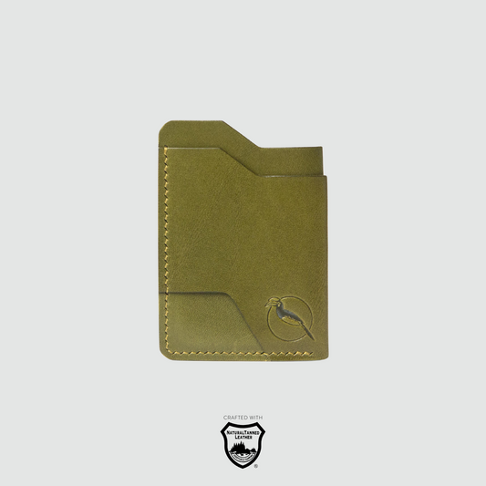 The "Mono" Innocent Cardholder - Olive