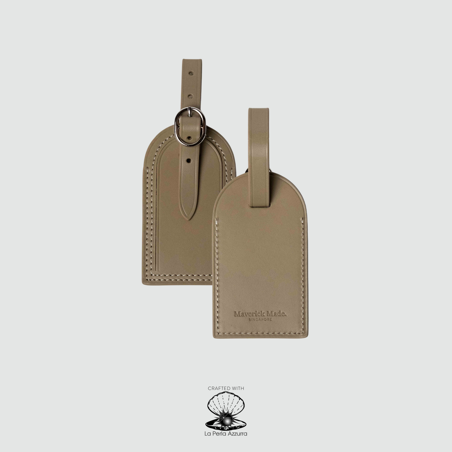 Luggage Tag - Taupe
