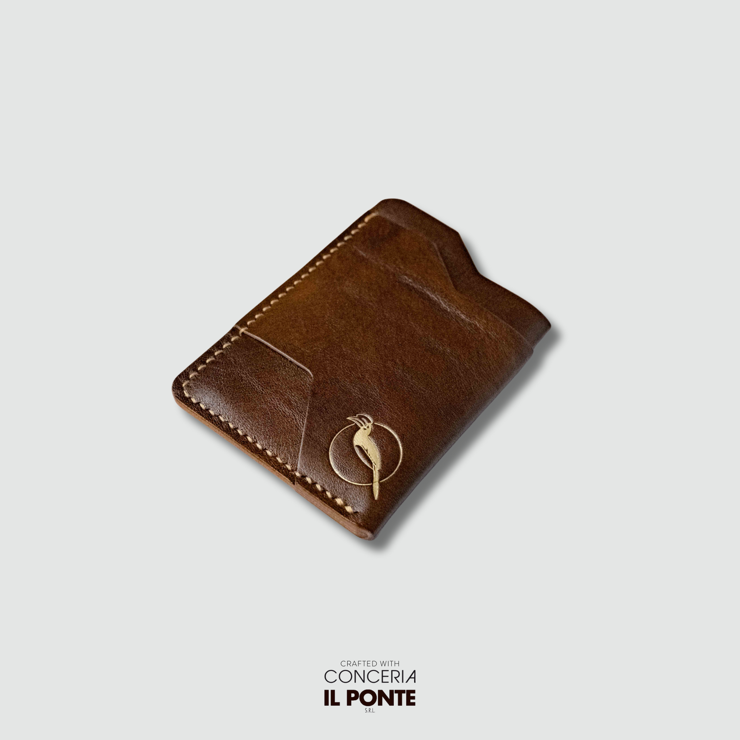 The "Mono" Innocent Cardholder - Avancorpi Brown