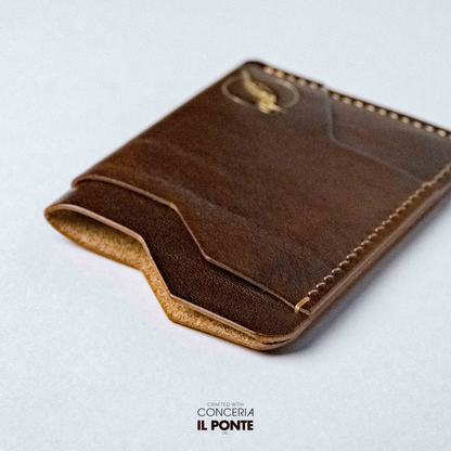The "Mono" Innocent Cardholder - Avancorpi Brown