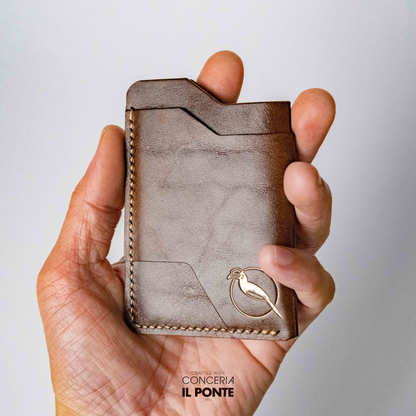 The "Mono" Innocent Cardholder - Avancorpi Brown