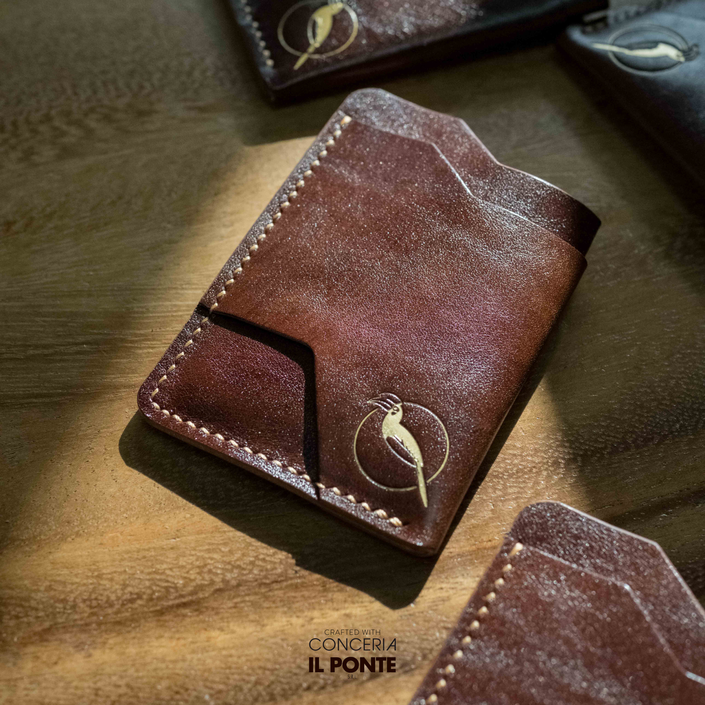 The "Mono" Innocent Cardholder - Avancorpi Brown